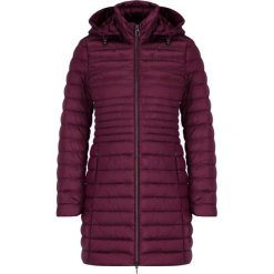 Kurtka puchowa Geox Jaysen W9425C T2566 F8266. Czerwone kurtki damskie Geox, bez wzorów, z puchu, bez kaptura. W wyprzedaży za 529,00 zł.