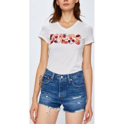 Levi's - Szorty. Niebieskie szorty damskie marki Levi's®, s, z bawełny, casualowe, z podwyższonym stanem. Za 199,90 zł.