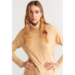 Mango - Sweter Blockedc. Swetry damskie Mango, s, bez wzorów, z elastanu, bez rękawów, bez kaptura. W wyprzedaży za 59,90 zł.
