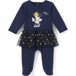Bielizna dziewczęca: Piżama jedoczęściowa z nadrukiem Minnie Mouse, z falbanką