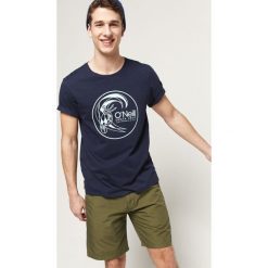 O'Neill Circle Surfer Koszulka Niebieski. Niebieskie t-shirty męskie O'Neill, s, z nadrukiem, z bawełny, bez kołnierzyka, krótkie. Za 102,95 zł.