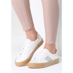 Białe Trampki Pretty Paper. Białe espadryle damskie marki vices, bez wzorów, na sznurówki. Za 79,99 zł.