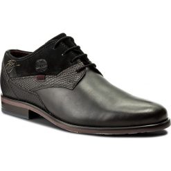 Buty wizytowe męskie: Półbuty BUGATTI – 311-16304-2514-1110 Dark Grey/Black