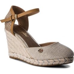 Espadryle WRANGLER - Stardust Brava WL181620 White 51. Brązowe espadryle damskie marki Wrangler, bez wzorów, ze skóry ekologicznej, bez obcasa, na obcasie. W wyprzedaży za 179,00 zł.