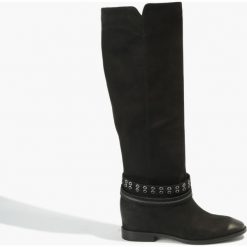 Kozaki czarne Alegra. Czarne buty zimowe damskie Badura. Za 300,99 zł.