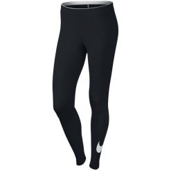 Nike Leginsy Damskie W Nsw Legasee Lggng Hw Jdi Black White M. Czarne spodnie damskie Nike, m, z bawełny. Za 109,00 zł.