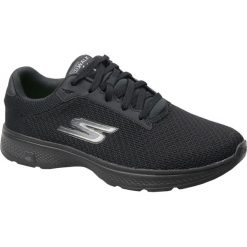 Skechers Go Walk 54156-BBK. Czarne buty sportowe męskie marki Skechers, z tkaniny, bez zapięcia. W wyprzedaży za 199,99 zł.
