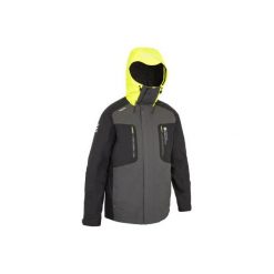 Parka żeglarska 500 męska. Szare parki męskie TRIBORD, m, bez wzorów, z poliesteru, bez kaptura. Za 299,99 zł.