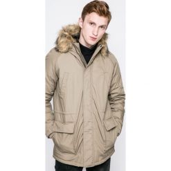 Only & Sons - Kurtka Siguard. Brązowe płaszcze męskie marki Only & Sons, xl, bez wzorów, z bawełny, długie, z kapturem. W wyprzedaży za 219,90 zł.