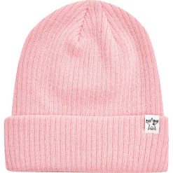 Czapka basic. Różowe czapki damskie Pull&Bear, bez wzorów. Za 29,90 zł.