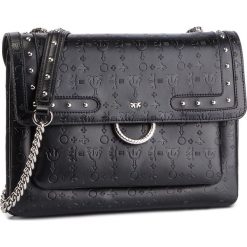 Torebka PINKO - Big Love Monogram Tracolla PE 19 PLTT 1P21AM Y5EY Black Z99. Czarne torebki klasyczne damskie marki Pinko, bez wzorów, ze skóry, eleganckie, na ramię, bez dodatków. Za 1679,00 zł.