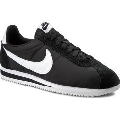 Buty NIKE - Classic Cortez Nylon 807472 011 Black/White. Czarne buty sportowe męskie Nike, ze skóry, na sznurówki. W wyprzedaży za 249,00 zł.