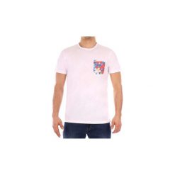 T-shirty z krótkim rękawem Sun68 T19102. Białe t-shirty męskie SUN68, xl, bez wzorów, bez kołnierzyka, krótkie. Za 259,51 zł.