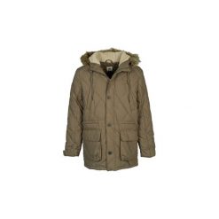 Kurtki ocieplane Lee DOWN PARKA. Zielone kurtki męskie Lee, s, bez wzorów, bez kaptura. W wyprzedaży za 678,30 zł.