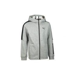 Bluza z kapturem PUMA. Szare bluzy chłopięce rozpinane Puma, z kapturem. Za 129,99 zł.