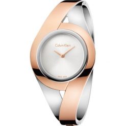 RABAT ZEGAREK CALVIN KLEIN Sensual K8E2M1Z6. Brązowe zegarki damskie marki Calvin Klein, ze stali. W wyprzedaży za 1060,00 zł.