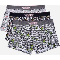 3 pack bokserek Looney Tunes - Wielobarwny. Bokserki męskie House, bez wzorów. Za 69,99 zł.