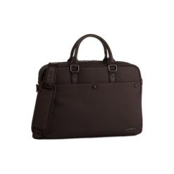 TORBA Lanetti RM0945. Pomarańczowe torby męskie skórzane Lanetti, bez wzorów, ze skóry ekologicznej. Za 149,99 zł.