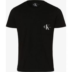 Calvin Klein Jeans - T-shirt męski, czarny. Czarne t-shirty męskie Calvin Klein Jeans, m, bez wzorów, z jeansu, bez kołnierzyka. Za 139,95 zł.