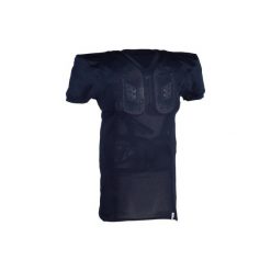 Koszulka futbol amerykański krótki rękaw AF 550. Niebieskie t-shirty damskie marki KIPSTA, l, z materiału. Za 74,99 zł.