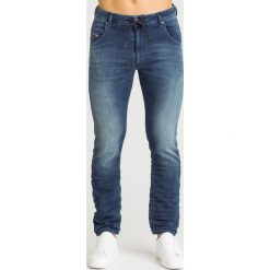 JEANSY SLIM FIT JOGGJEANS DIESEL. Niebieskie jeansy męskie Diesel, m, bez wzorów. Za 647,40 zł.