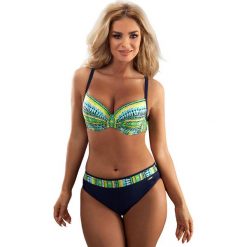 Bez Kategorii: Bikini w kolorze granatowym ze wzorem