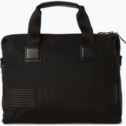 BOSS - Męska torba na ramię – Pixel_Single doc cas, czarny. Czarne torby męskie na ramię Boss, bez wzorów, biznesowe. Za 599,95 zł.