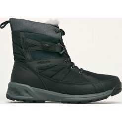 Columbia - Śniegowce Meadows Shorty. Czarne śniegowce damskie Columbia, na imprezę, z gumy, na sznurówki. Za 499,90 zł.