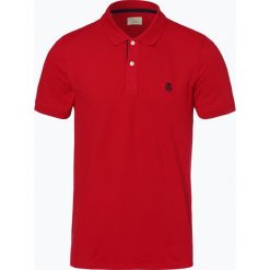 Selected - Męska koszulka polo – Slharo, czerwony. Czerwone koszulki męskie marki Selected, s, bez wzorów, klasyczne, polo, bez rękawów. Za 79,95 zł.