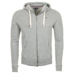 Tommy Hilfiger Bluza Męska S Szary. Szare bluzy męskie marki TOMMY HILFIGER, s, bez wzorów, bez kołnierzyka, bez rękawów, bez kaptura. Za 339,00 zł.