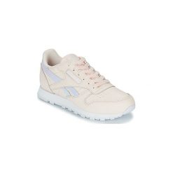 Buty Dziecko Reebok Classic CLASSIC LEATHER. Różowe trampki dziewczęce marki Reebok Classic, bez wzorów, bez zapięcia. Za 289,00 zł.