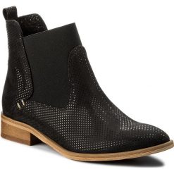 Botki SERGIO BARDI - Angera SS127318918GM 601. Czarne botki damskie na obcasie marki Sergio Bardi, z materiału. W wyprzedaży za 229,00 zł.
