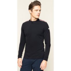 Bluza TOMMY HILFIGER ROSSIGNOL Thxr Crewneck MW0MW11305. Czarne bluzy męskie TOMMY HILFIGER, m, bez wzorów, z elastanu, bez kołnierzyka, bez rękawów, bez kaptura. W wyprzedaży za 239,00 zł.