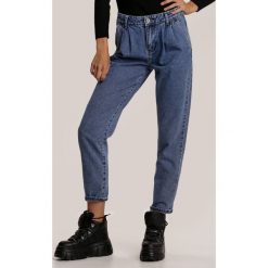 Niebieskie Jeansy Slouchy Jenryll. Niebieskie jeansy damskie Renee. Za 119,99 zł.