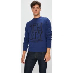 Tommy Hilfiger - Bluza. Szare bluzy męskie TOMMY HILFIGER, s, z nadrukiem, z elastanu, z okrągłym kołnierzem, bez rękawów, bez kaptura. W wyprzedaży za 269,90 zł.