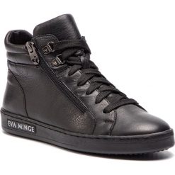Sneakersy EVA MINGE - Garin 4T 18GR1372678EF 101. Czarne półbuty damskie Eva Minge, ze skóry. Za 489,00 zł.