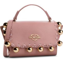 Torebka LOVE MOSCHINO - JC4079PP17LI0600 Rosa. Czerwone torebki klasyczne damskie marki Love Moschino, ze skóry ekologicznej. Za 879,00 zł.