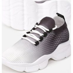 Grafitowe Sneakersy Olyrei. Czarne buty sportowe damskie Renee. Za 99,99 zł.