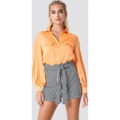 Bermudy damskie: Sisters Point Szorty Noto 1 – Black,Multicolor