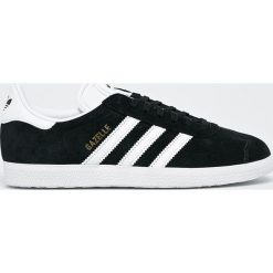 Adidas Originals - Buty Gazelle. Czarne buty sportowe damskie adidas Originals, bez wzorów, ze skóry, sportowe. W wyprzedaży za 349,90 zł.