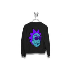 Bluza Rick Toxic Męska. Czarne bluzy męskie Failfake, s, bez wzorów, bez kołnierzyka, bez rękawów, bez kaptura. Za 170,00 zł.