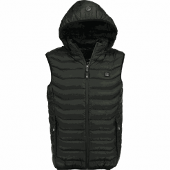 Geographical Norway kamizelka męska Warmup M czarna. Czarne płaszcze męskie Geographical Norway, m, bez wzorów, bez kaptura. Za 439,00 zł.