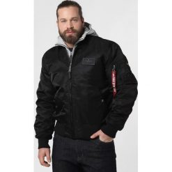 Alpha Industries - Kurtka męska, czarny. Czarne kurtki męskie Alpha Industries, xxl, bez wzorów, z dresówki, klasyczne, z kapturem. Za 899,95 zł.