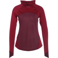 Under Armour REACTOR RUN FUNNEL Koszulka sportowa black currant. Czarne topy sportowe damskie marki Under Armour, m, z elastanu. W wyprzedaży za 279,20 zł.