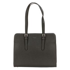 David Jones Dark Torebka Damska Grey cm4004. Szare torebki klasyczne damskie marki David Jones, bez wzorów, bez dodatków. W wyprzedaży za 125,00 zł.