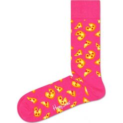 Happy Socks Pizza Skarpetki Różowy. Różowe skarpetki męskie z elastanu. Za 47,95 zł.