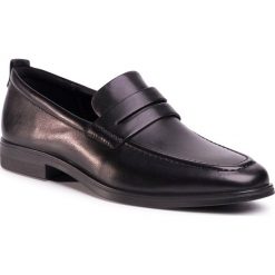 Półbuty ECCO - Melbourne 62177401001 Black. Czarne buty wizytowe męskie ecco, ze skóry, bez zapięcia. W wyprzedaży za 559,00 zł.