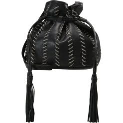 Torebki klasyczne damskie: Topshop MIA CHAIN BUCKET Torba na ramię black