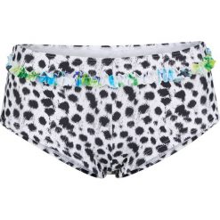 Figi bikini bonprix czarno-biały w animalistyczny deseń. Czarne stroje kąpielowe damskie bonprix, w paski. Za 34,99 zł.
