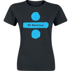 Sheeran, Ed Divide Logo Koszulka damska czarny. Czarne bluzki damskie marki Sheeran, Ed, m. Za 74,90 zł.